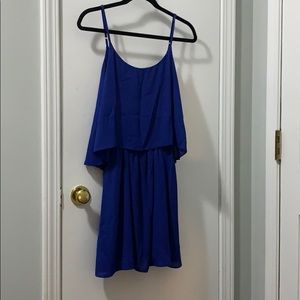 Blue dress